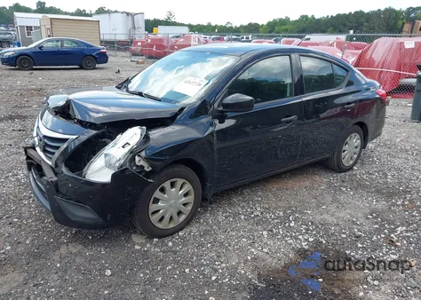 2018 Nissan Versa 1.6 S из США, поврежденный, VIN 3N1CN7AP7JL817041